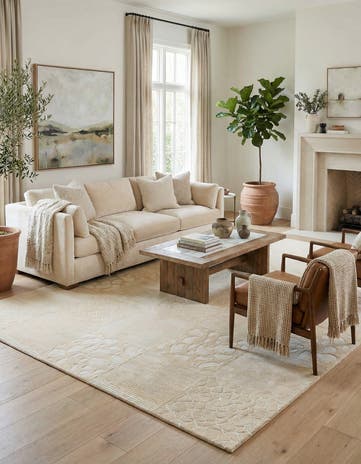 6' 8 x 9' 2 Hand Knotted Darya Rug