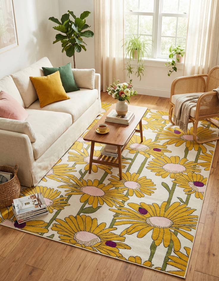 Detail image of 9' x 12' Bloom Rug