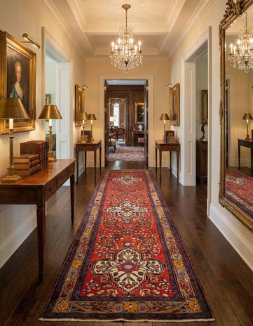 3' 5 x 13' 4 Hamedan Runner Rug