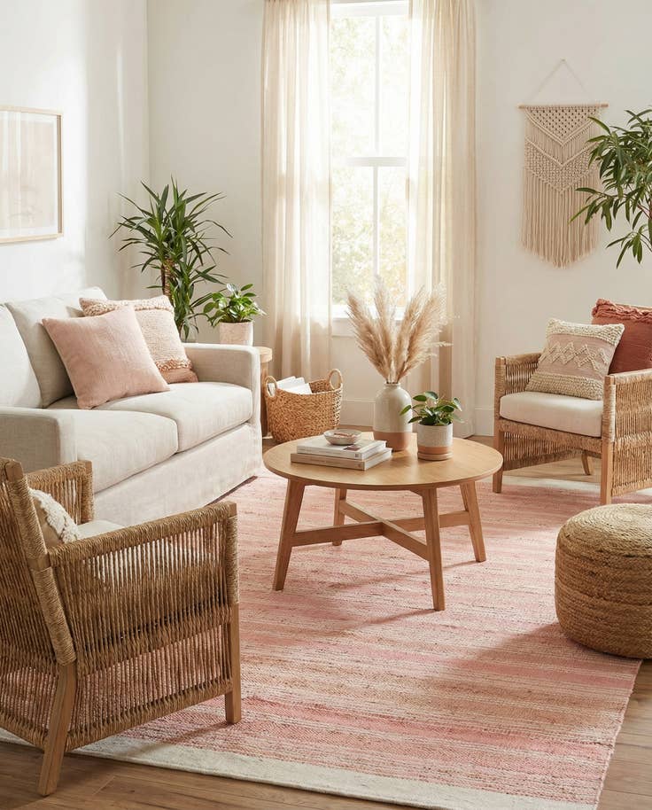 Detail image of 7' 10 x 10' Hand Woven Lariat Rug