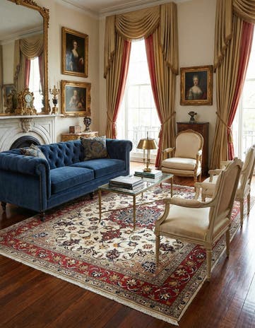 5' x 6' 9 Tabriz Rug