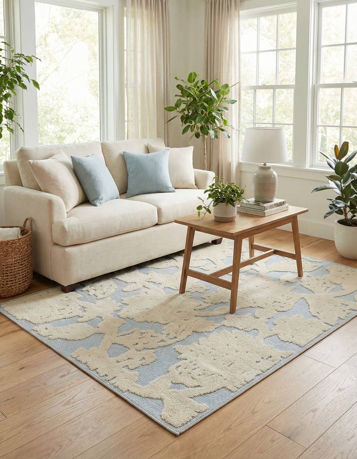 Detail image of 4' x 6' Easy-Clean Aruba Indoor / Outdoor Rug
