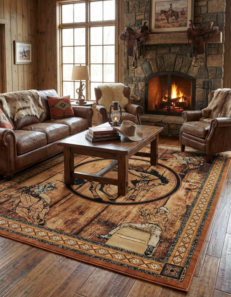 Detail image of 9' x 12' Pioneer Rug