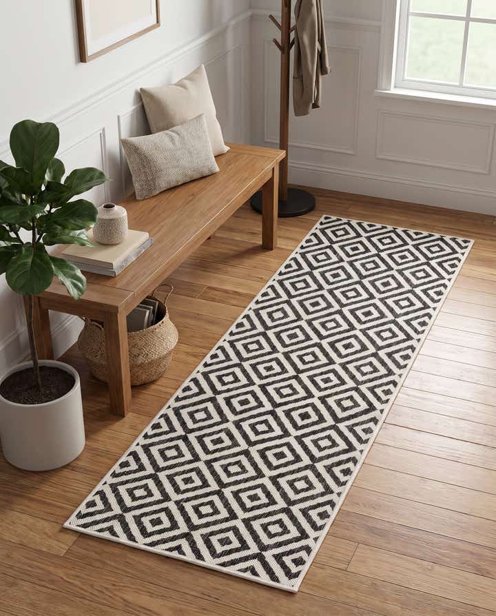 2' x 5' 3 Easy-Clean Jill Zarin Costa Rica Indoor / Outdoor Runner Rug