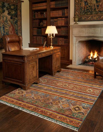 5' 9 x 7' 10 Ariana Ziegler Wool Rug