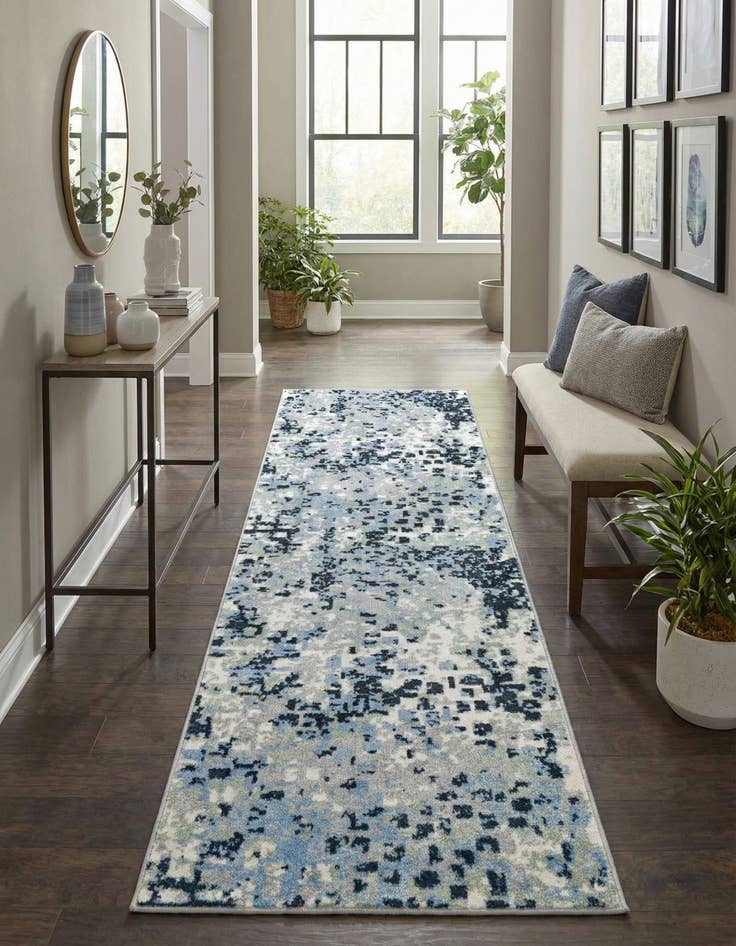 Detail image of 2' x 6' Kamala Washable Runner Rug