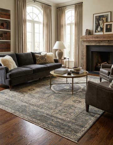 5' 11 x 7' 11 Hand Knotted Amina Rug