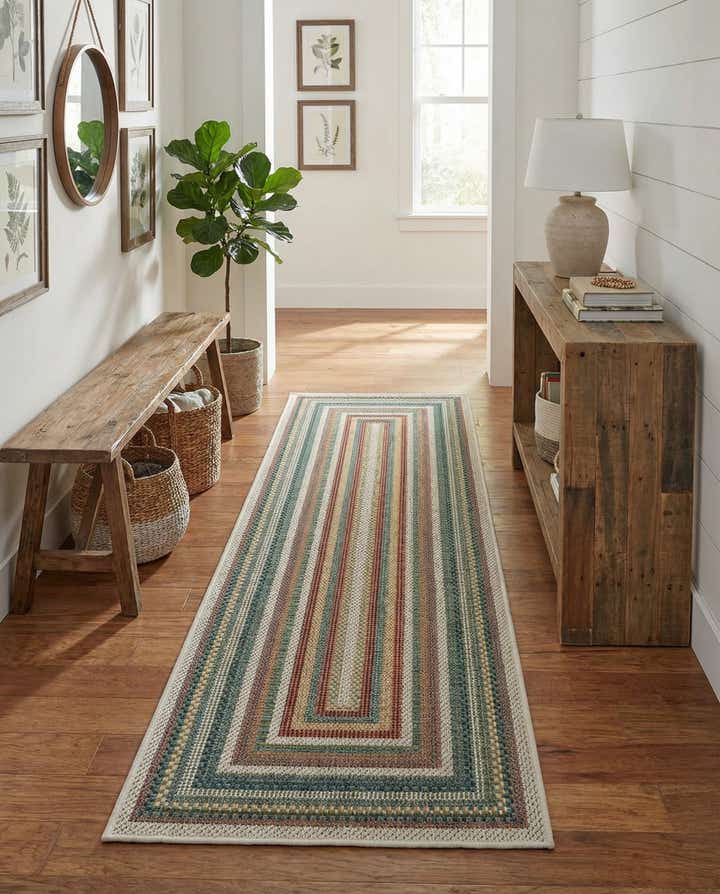 2' x 7' 1 Easy-Clean Baja Indoor / Outdoor Runner Rug