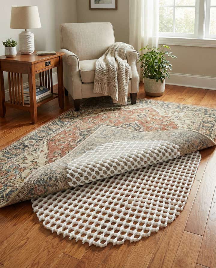 3' x 5' Oval Non-Slip Rug Pad