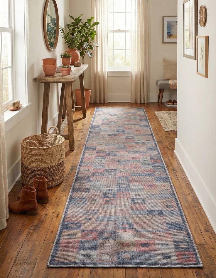 Detail image of 2' 7 x 14'  Washable Sisu Runner Rug