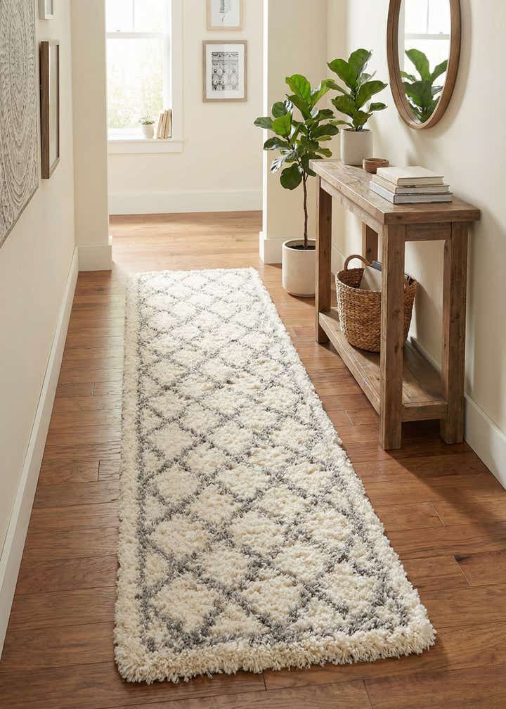 2' 7 x 10' Infinity Shag Runner Rug
