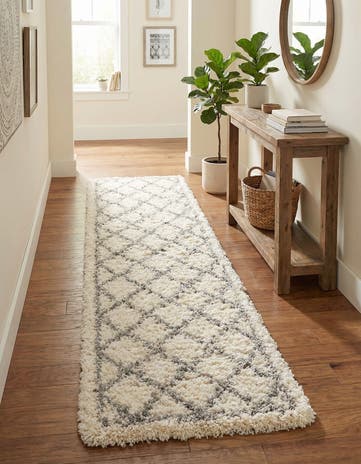 2' 7 x 10' Infinity Shag Runner Rug