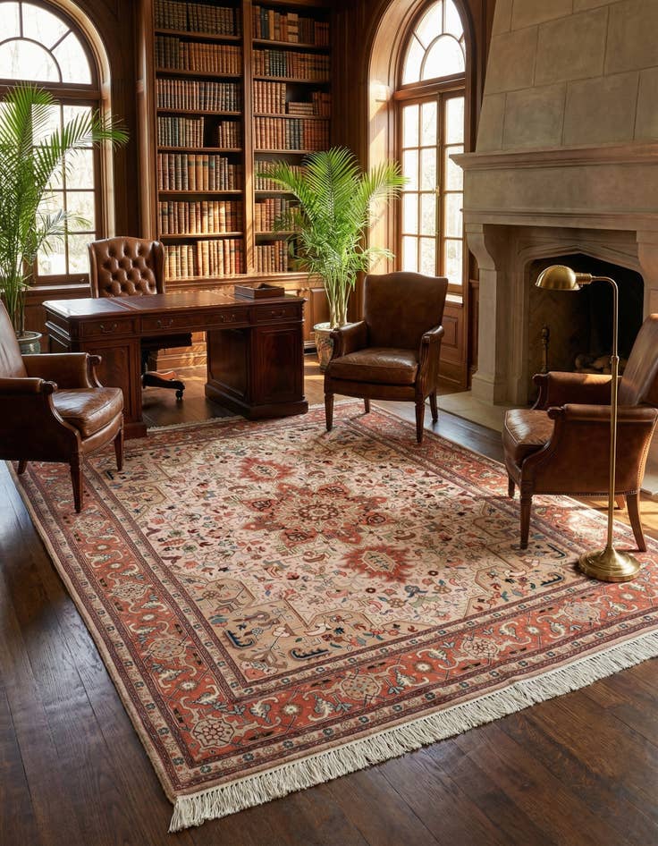 Detail image of  4' 11 x 6' 7 Tabriz Rug