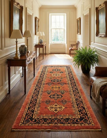 2' 11 x 7' 1 Kashkuli Runner Rug
