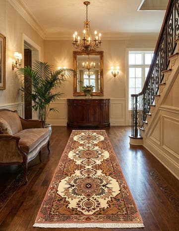 2' 10 x 9' 9 Tabriz Runner Rug