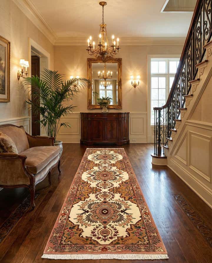 2' 10 x 9' 9 Tabriz Runner Rug
