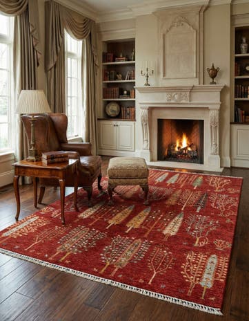 5' 7 x 8' 1 Ariana Wool Rug