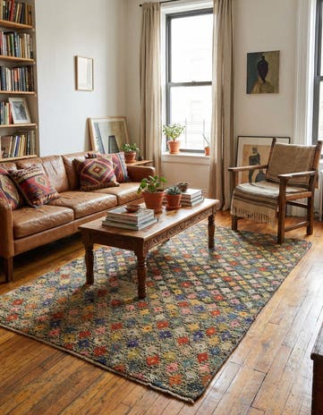 4' x 6' 1 Hand Knotted Balouch Wool Rug