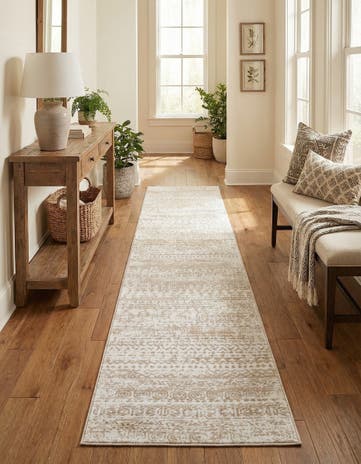 Snow White Hermitage Runner Rug