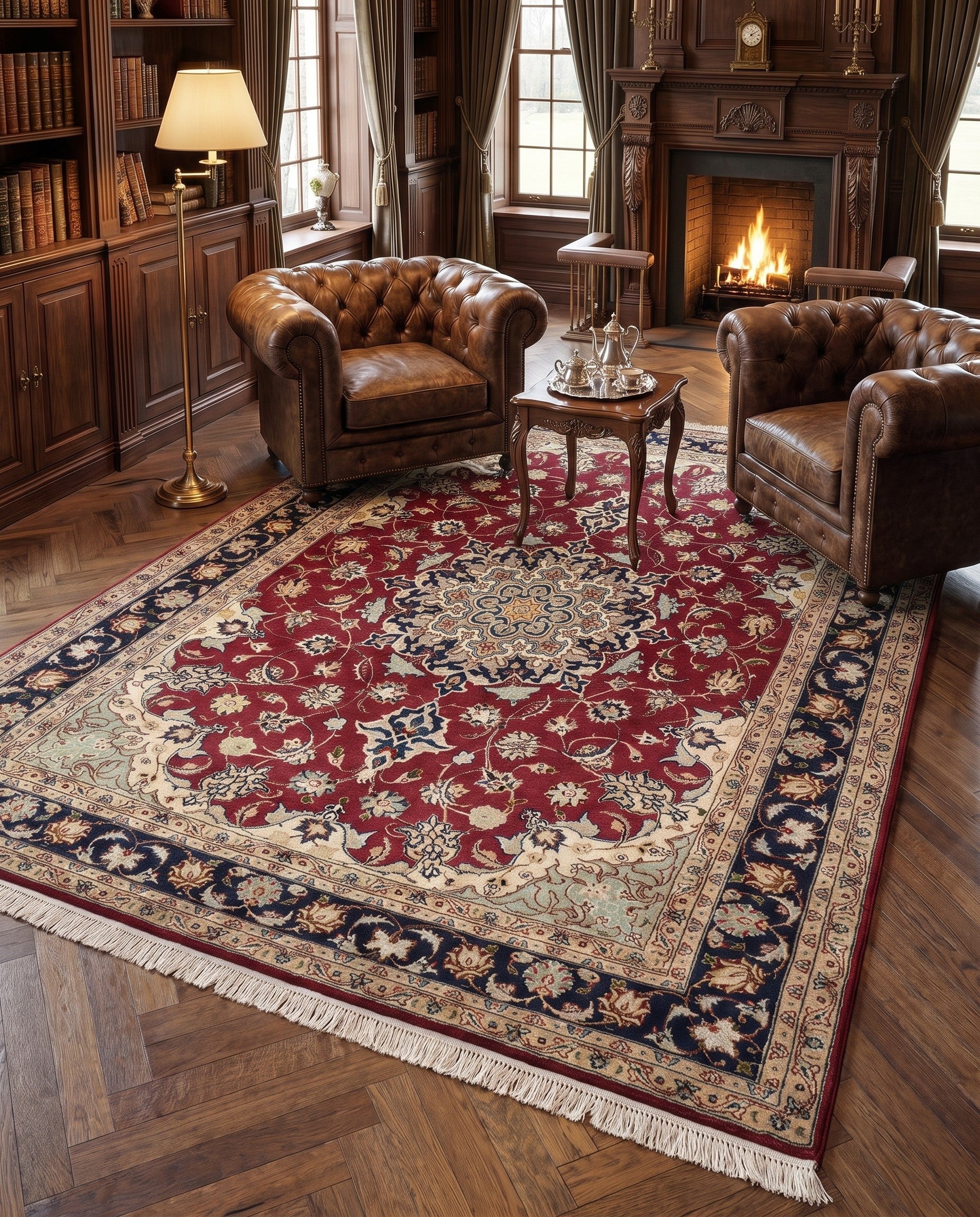 5' x 6' 9 Tabriz Rug