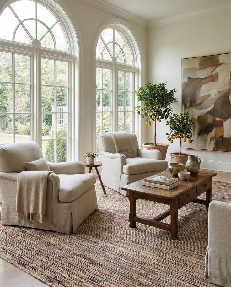 Detail image of 9' 2 x 11' 11 Hand Knotted Modern Ziegler Wool Rug