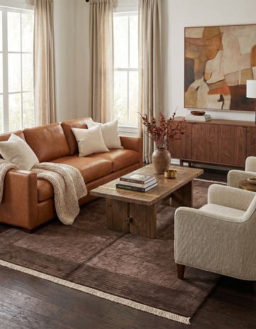 4' 11 x 6' 8 Hand Knotted Darya Wool Rug