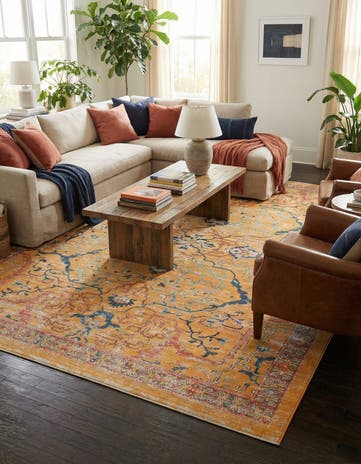Yellow Lola Rug