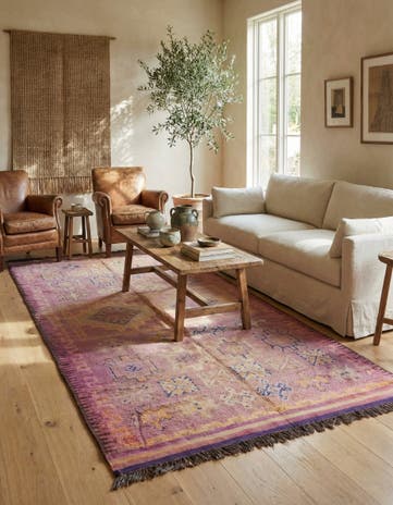 6' 5 x 15' 4 Hand Knotted Moroccan Wool Runner Rug