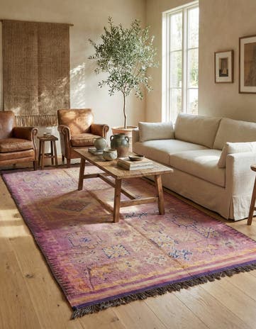 6' 5 x 15' 4 Hand Knotted Moroccan Wool Runner Rug