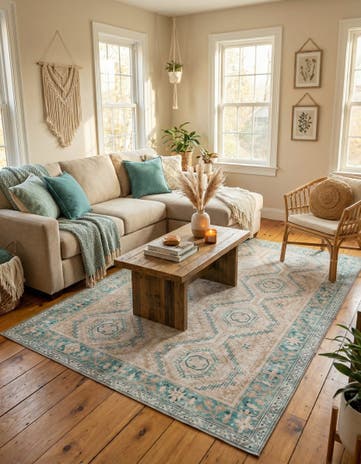 5' x 8' Washable Yara Rug