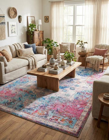 10' 6 x 14' Washable Renaissance Rug