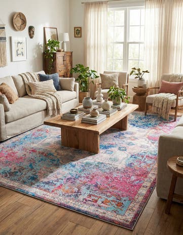 10' 6 x 14' Washable Francesca Rug