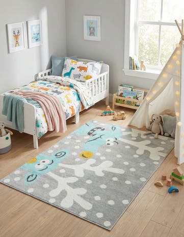 4' x 5' 6 Whimsy Kids Rug