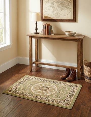 Light Green Chateau Rug