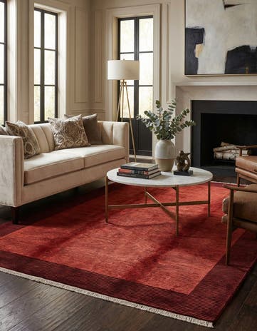 6' 7 x 10' 2 Hand Knotted Darya Wool Rug