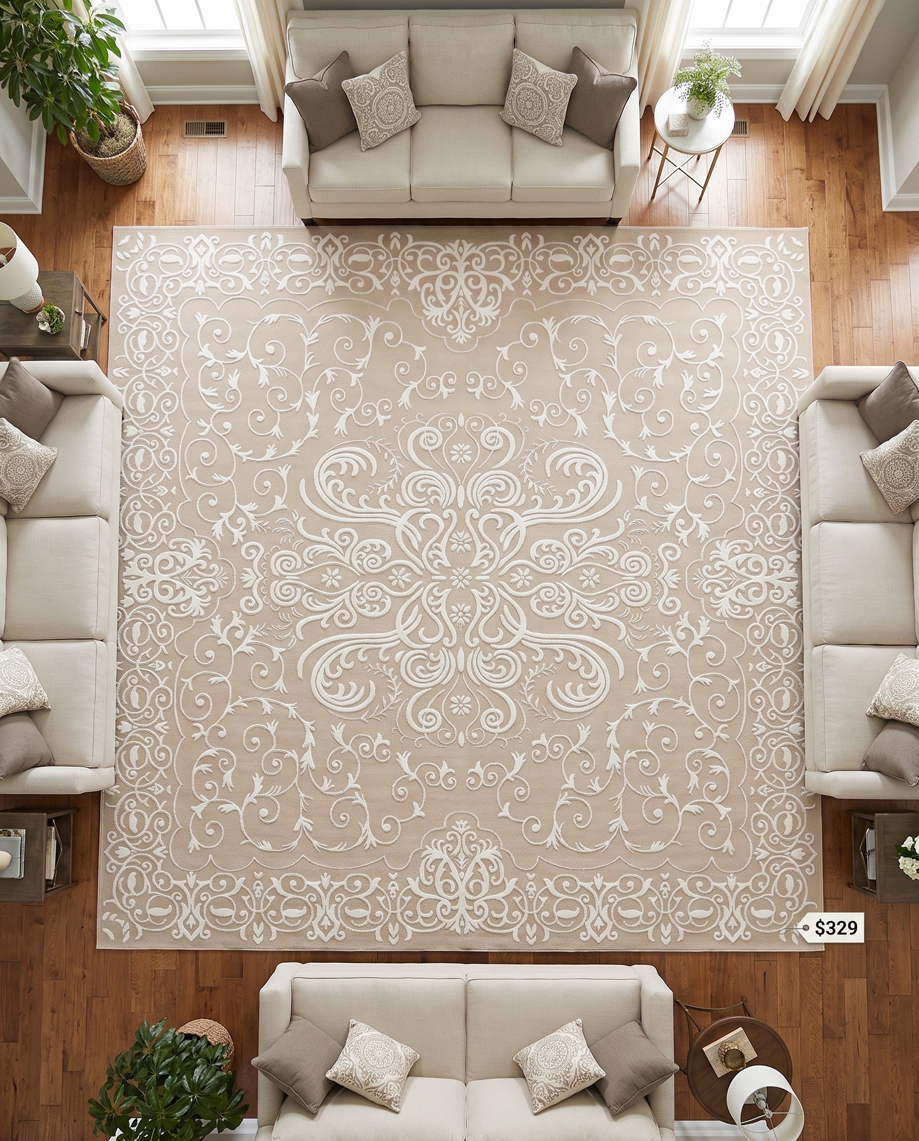 10' 8 x 10' 8 Nepal Square Rug