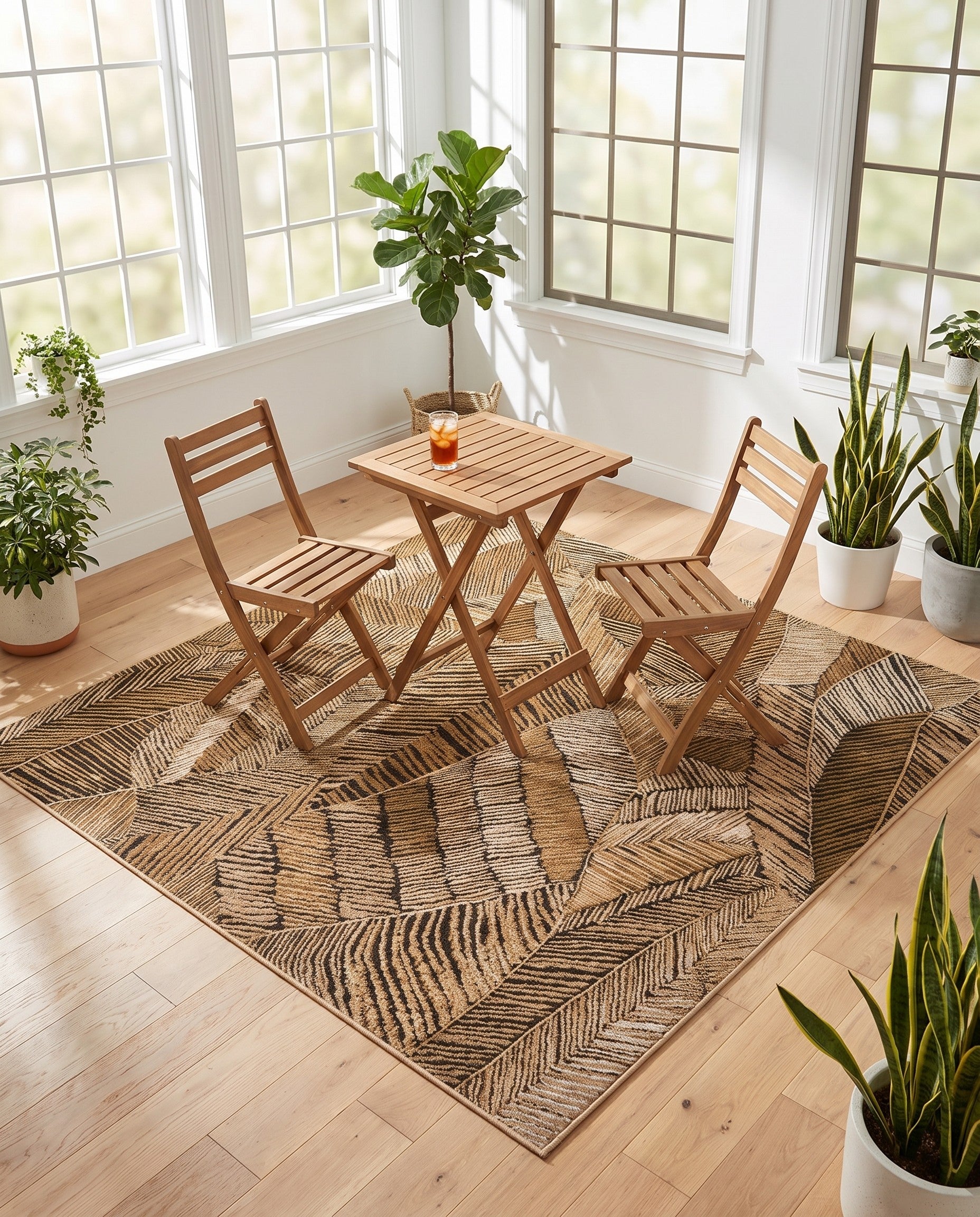 185cm x 185cm Fácil de limpiar Botanical Alfombra Comprar todos los estilos Cuadrado