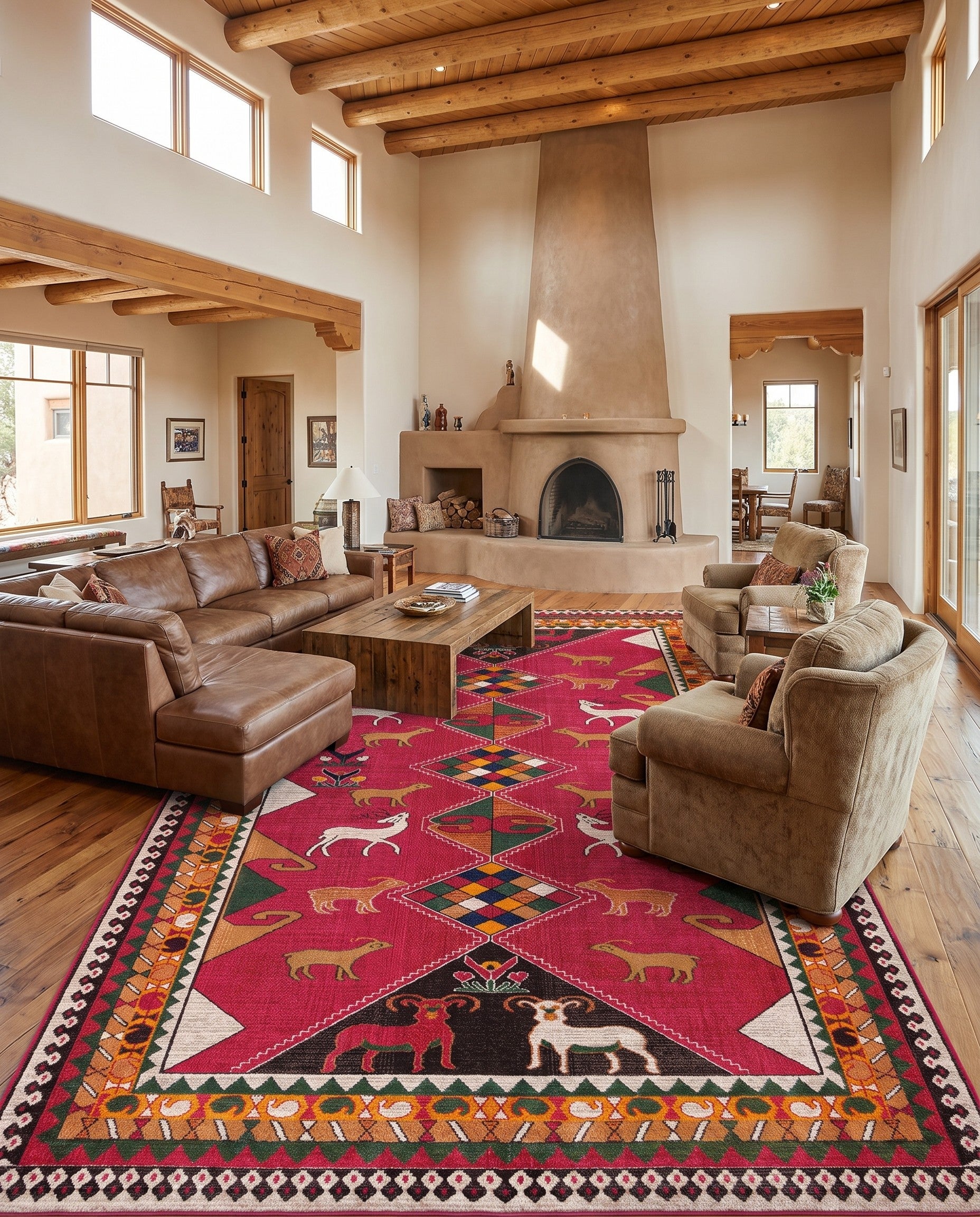 10' 6 x 16' 5 Washable Mesa Rug