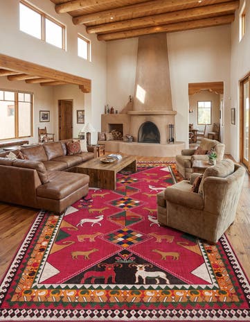 10' 6 x 16' 5 Washable Mesa Rug