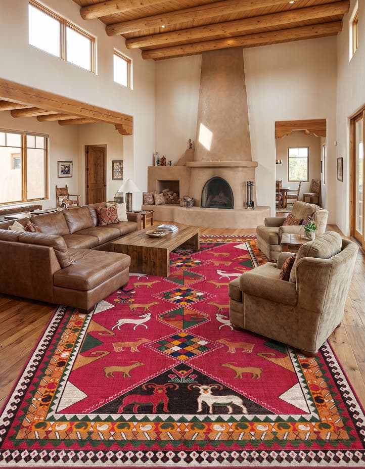 10' 6 x 16' 5 Washable Mesa Rug