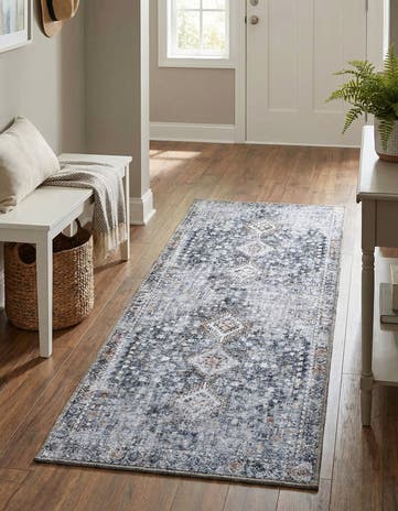2' x 5' Washable Yara Runner Rug