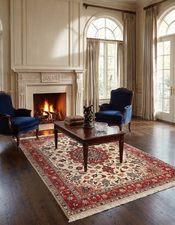 5' 1 x 6' 3 Tabriz Rug