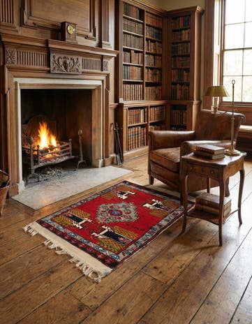 1' 8 x 3' 1 Yastik Rug