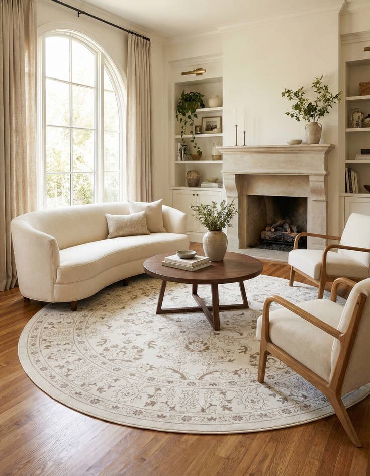 Detail image of 10' x 10' Charlotte Round Rug