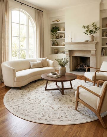 10' x 10' Charlotte Round Rug