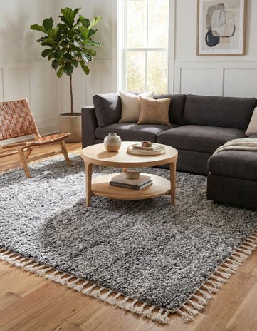 Gray Lagom Shag Rug