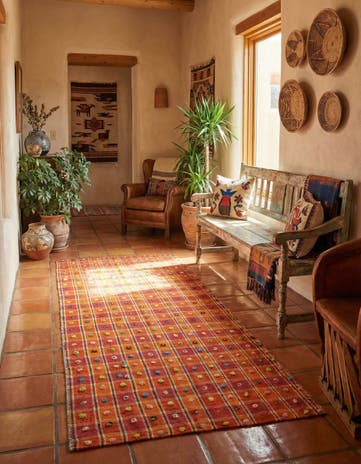 4' 2 x 8' 11 Jajim Runner Rug