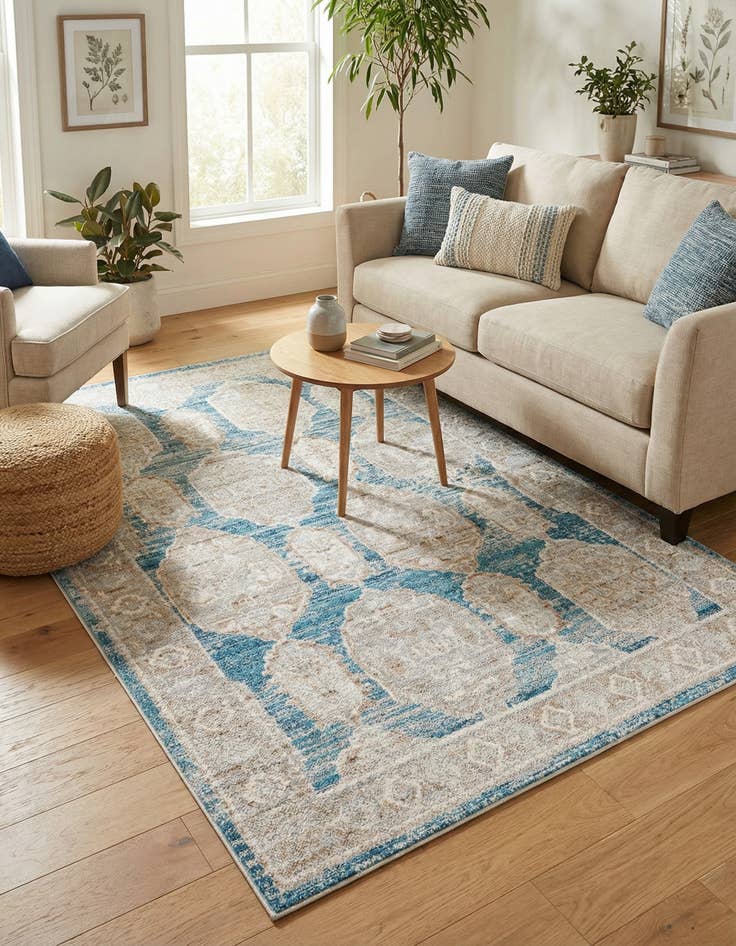 Detail image of  5' 3 x 8' Lola Rug