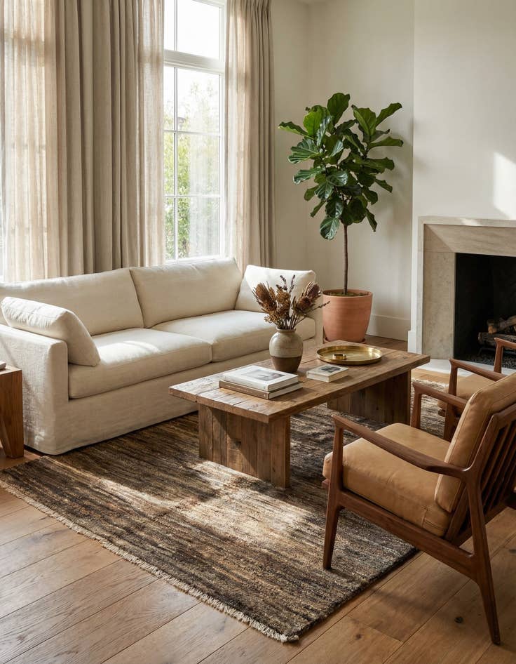 Detail image of 2' 10 x 5' 1  Hand Knotted Modern Ziegler Wool Rug