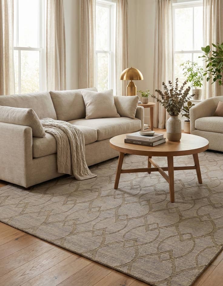 Detail image of 7' 10 x 9' 9 Luna Rug